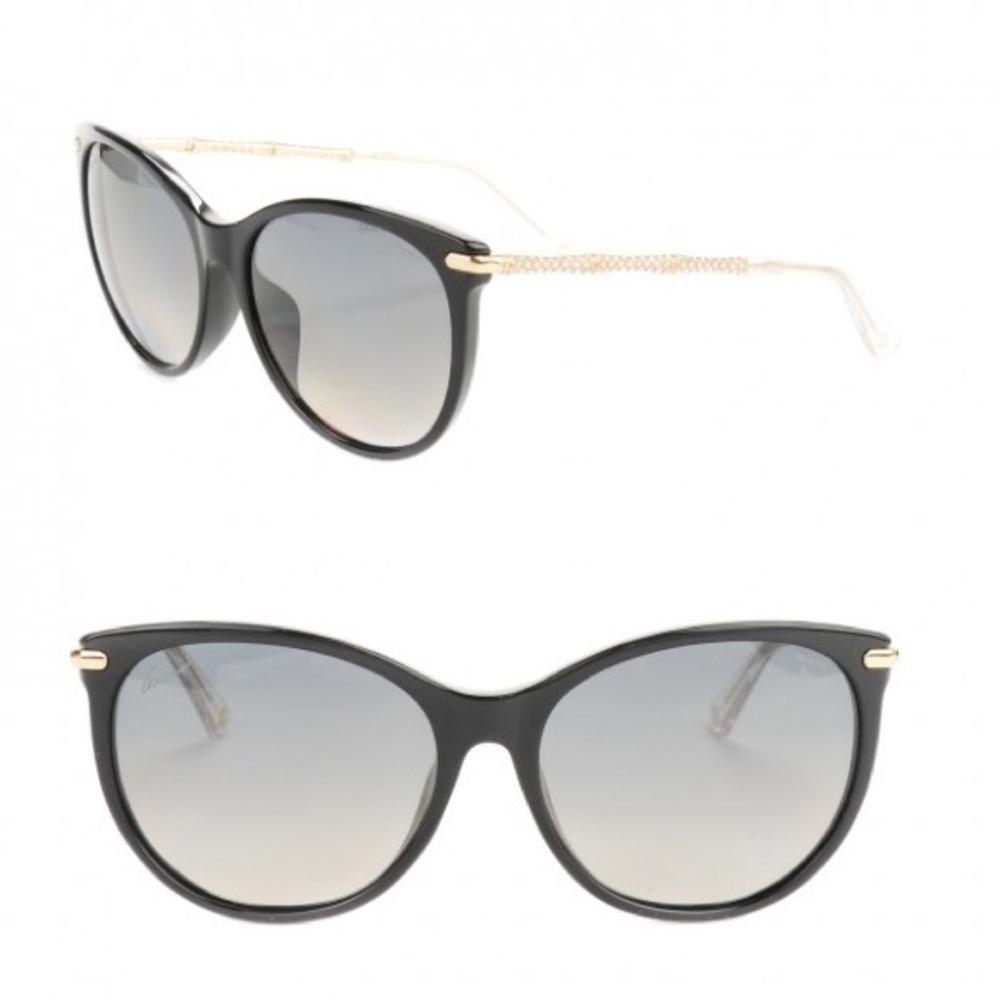 Gucci Bamboo Cat Eye GG Crystalized Sunglasses - Picture 4 of 6